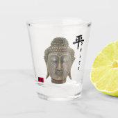 Vrede 1 shot glas (Voorkant)