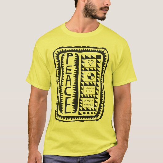 Vrede 2009 t-shirt (Voorkant)