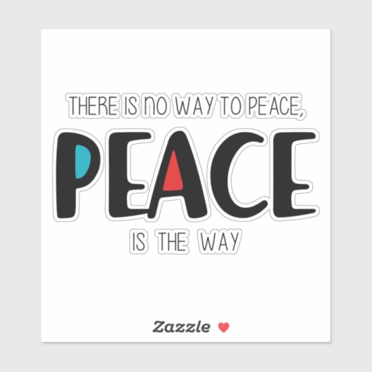 Vrede 2 sticker (Vel)