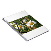 Vrede achter het hek. In bloemen illustratief. Notitieboek (Rechterzijde)