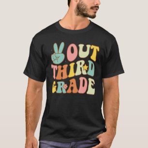 Vrede Afmelden Derdeklas Groovy Laatste Dagen Scho T-shirt