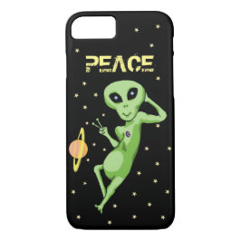 Vrede Alien Mobiele Telefoon Case