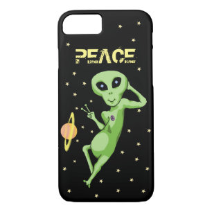 Vrede Alien Mobiele Telefoon Case