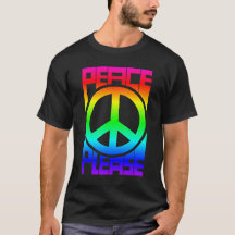 Vrede Alsjeblieft Regenboog Lettertype