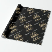 Vrede! Angels Wrapping Paper Cadeaupapier (Uitgerold)