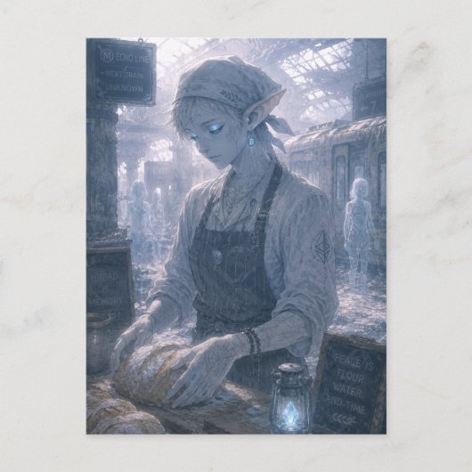 Vrede / Baker / Metro Briefkaart (Voorkant)