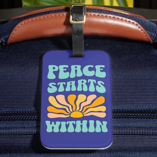 Vrede begint binnen bagagelabel (Voorkant Insitu 2)