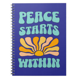 Vrede begint binnen notitieboek