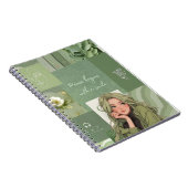 Vrede begint met glimlach notitieboek (Rechterzijde)