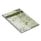 Vrede begint met glimlach notitieboek (Rechterzijde)