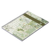 Vrede begint met glimlach notitieboek (Linkerzijde)