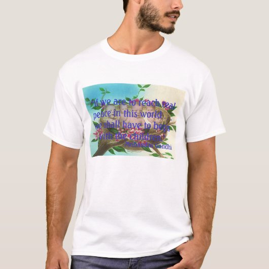 Vrede begint met kinderen t-shirt (Voorkant)