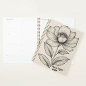 Vrede Begint Van Binnenuit – Elegante Bloemrijke L Planner (Display)