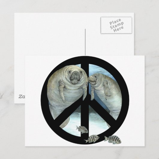 vrede beheren briefkaart (Voorkant / Achterkant)