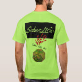 Vrede binnen de storm t-shirt (Achterkant)