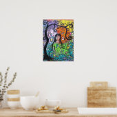 Vrede binnen poster (Keuken)