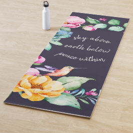 Vrede binnen Yoga Mat