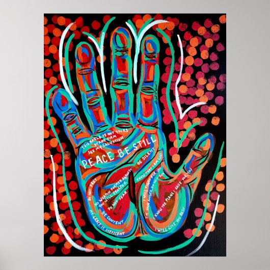 Vrede blijft bestaan poster (Voorkant)