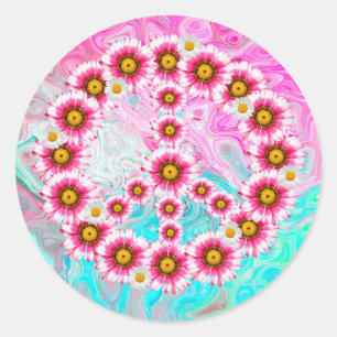 Vrede bloeit stickers