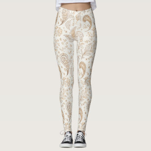 Vrede Boheem Hippie Jaren Zestig Paisley Leggings