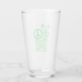 Vrede Boven Chaos Glas (Achterkant)