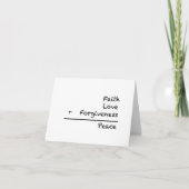 Vrede - briefkaart (Voorkant)