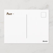 Vrede Briefkaart - Boeddha Citaat (Achterkant)