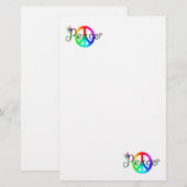 Vrede Briefpapier (Voorkant / Achterkant)