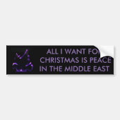 VREDE BUMPERSTICKER (Voorkant)