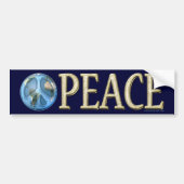 Vrede Bumpersticker (Voorkant)