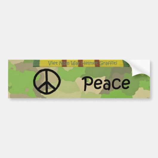Vrede Bumpersticker (Voorkant)