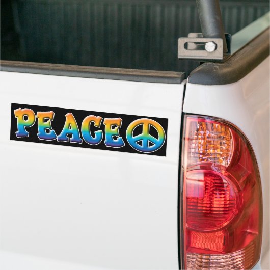Vrede Bumpersticker (Op Truck)