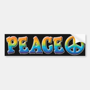 Vrede Bumpersticker