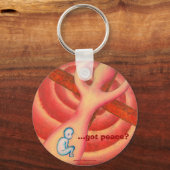 ..vrede ? Button Sleutelhanger (Voorkant)