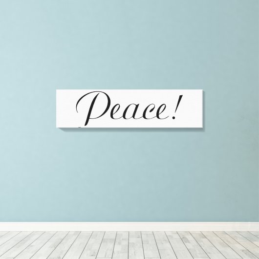 VREDE CANVAS AFDRUK (Insitu (Houten vloer))