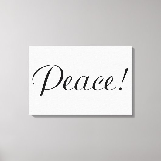 VREDE CANVAS AFDRUK (Voorkant)