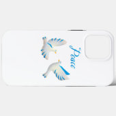 Vrede Case-Mate iPhone Case (Achterkant (horizontaal))