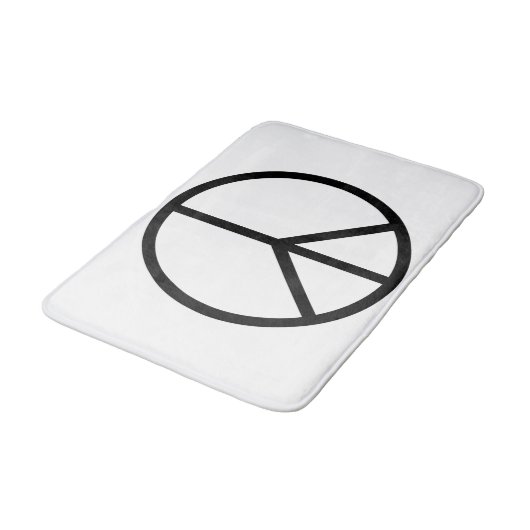 Vrede (CND) Badmat (Gekanteld)