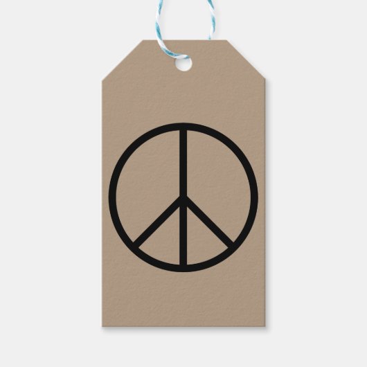 Vrede (CND) Cadeaulabel (Voorkant)