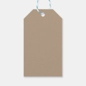 Vrede (CND) Cadeaulabel (Achterkant)