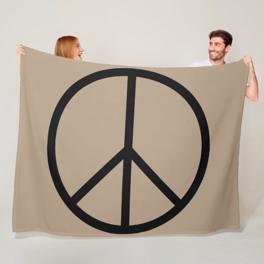 Vrede (CND) Fleece Deken (In situ)