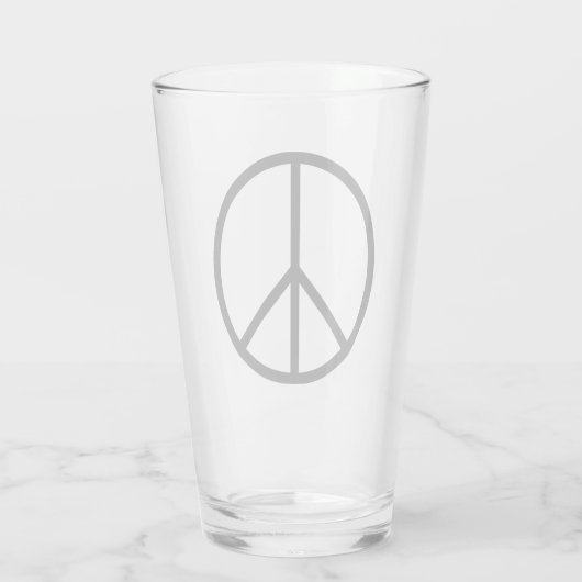 Vrede (CND) Glas (Achterkant)