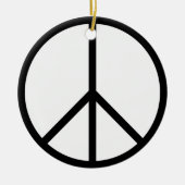 Vrede (CND) Keramisch Ornament (Voorkant)