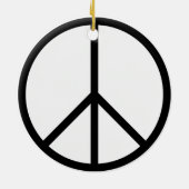 Vrede (CND) Keramisch Ornament (Achterkant)