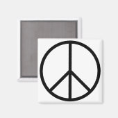 Vrede (CND) Magneet (Voorkant / Achterkant)