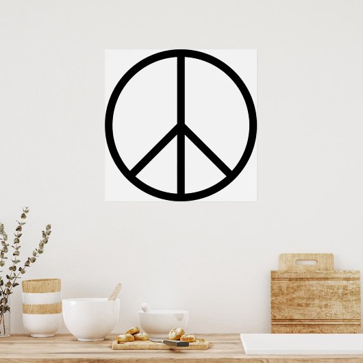 Vrede (CND) Poster (Keuken)