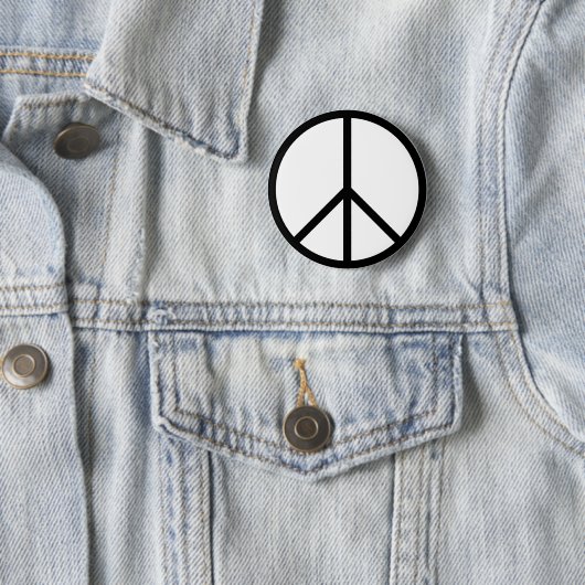 Vrede (CND) Ronde Button 5,7 Cm (In situ)