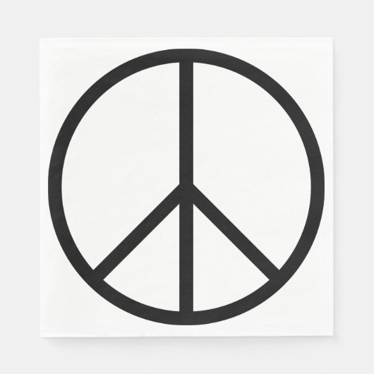 Vrede (CND) Servet (Voorkant)