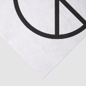 Vrede (CND) Tissuepapier (Detail)