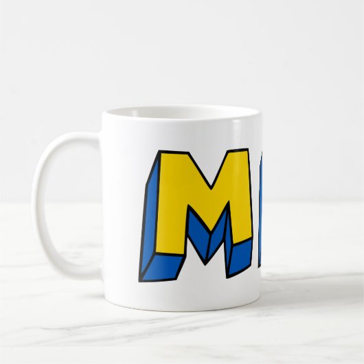 Vrede Cyrillisch Koffiemok (Links)